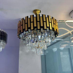 Crystal Glass Modern Ceiling Light